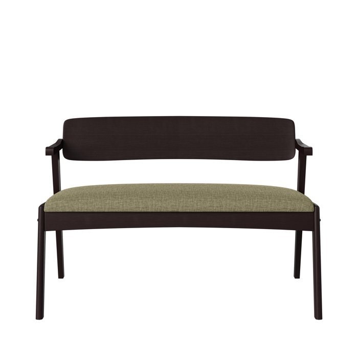 Mercury Row® Veronica Polyester Upholstered Bench & Reviews Wayfair